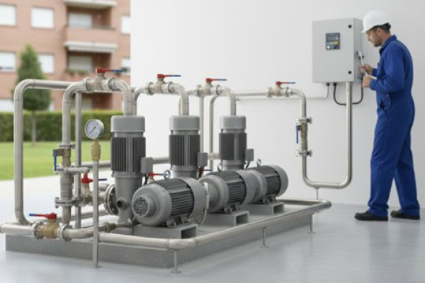 presión de agua en comunidades